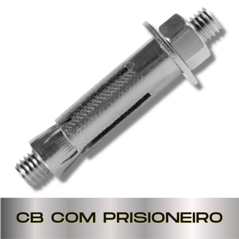 Parafusopar | Chumbador CB com Prisioneiro
