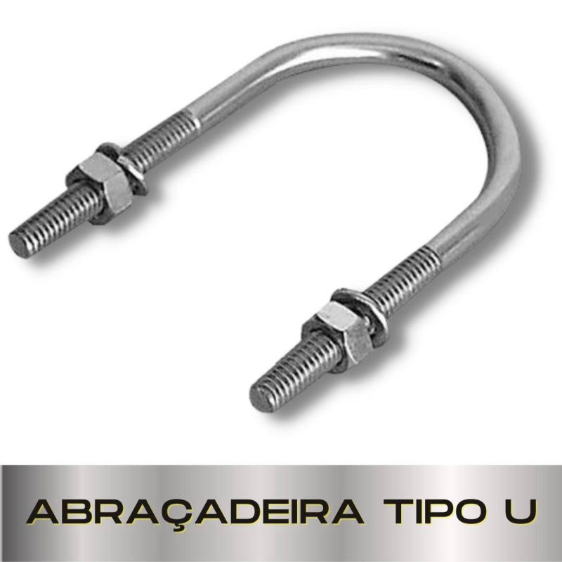 Parafusopar | Fixadores | Abraçadeira Tipo U