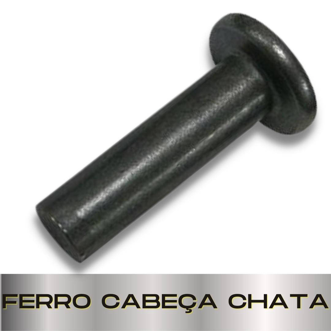 Parafusopar | Rebite Ferro Cabeça Chata
