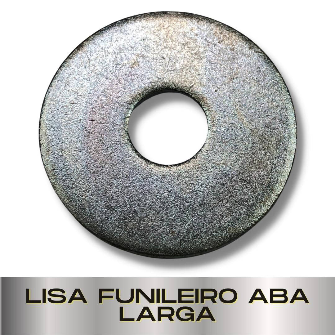Parafusopar | Arruela Lisa Funileiro Aba Larga