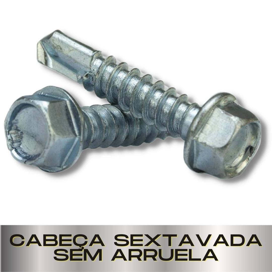 Parafusopar | Parafusos Brocante | Cabeça Sextavada Sem Arruela