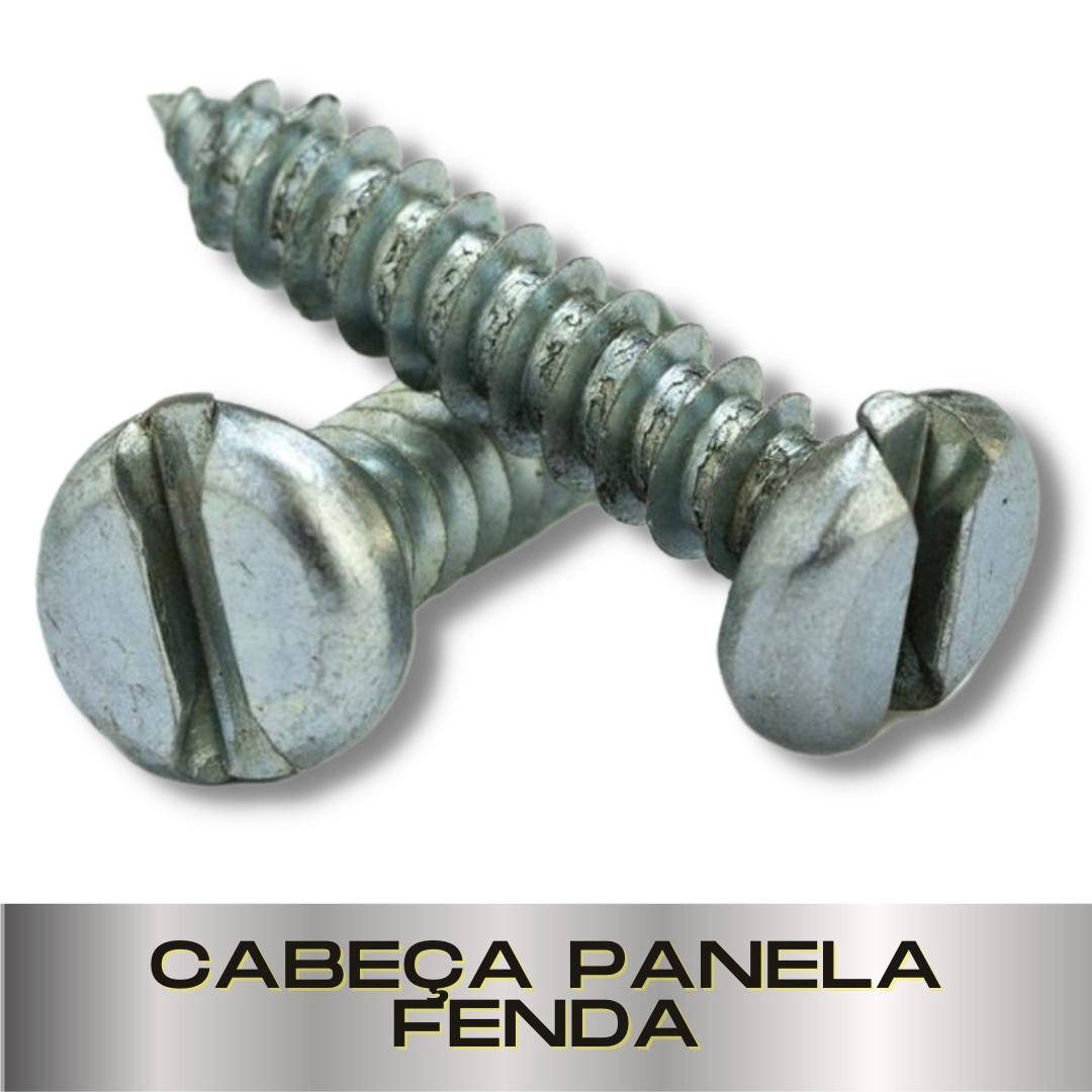 Parafusopar | Parafusos Auto Atarraxante | Cabeça Panela Fenda