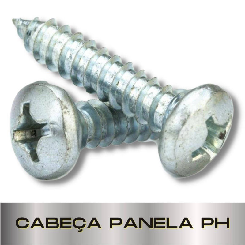 Parafusopar | Parafusos Auto Atarraxante | Cabeça Panela PH