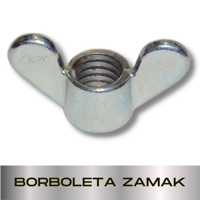 Parafusopar | Porca Borboleta Zamak