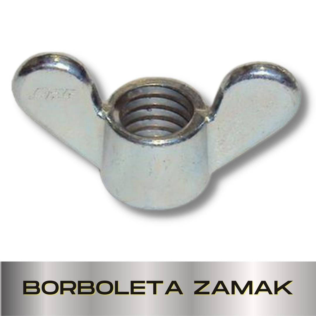 Parafusopar | Porca Borboleta Zamak