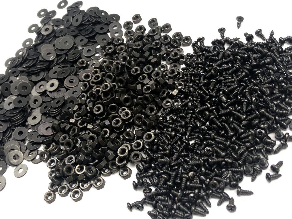 Parafusopar | Banho Preto (Zinco Níquel Preto Trivalente)